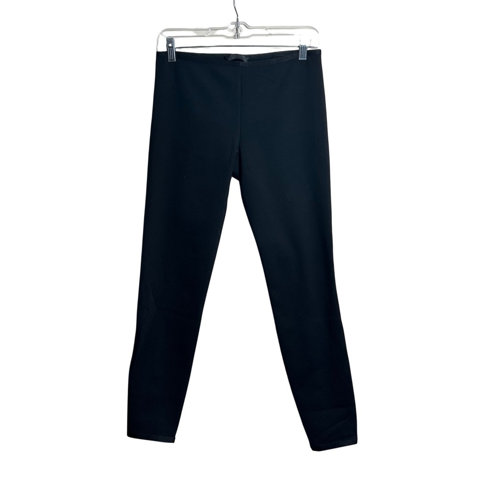 The Row Black Scuba Leggings Slim Tapered Pants Made in USA Womens Size S
